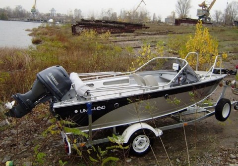 Катер алюминиевый TUNA Boats 450 FC