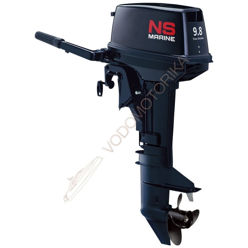 Лодочный мотор NS MARINE NM 9,8 B S 9.8 л.с. двухтактный